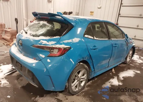2019 Toyota Corolla Se z USA, uszkodzony, nr VIN JTNK4RBE2K3036862